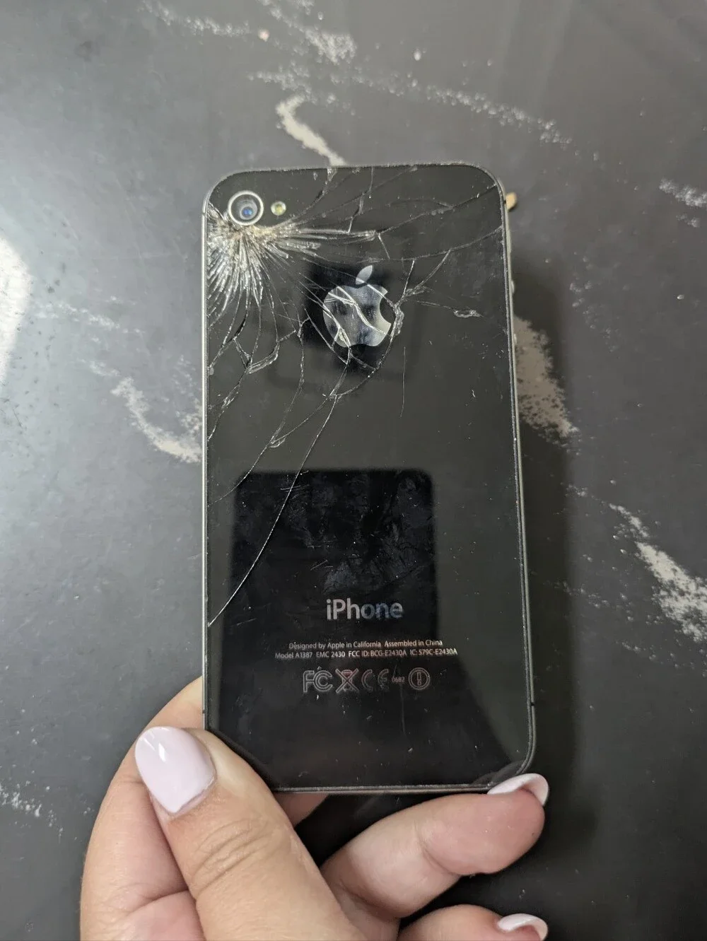 Broken iPhone 4 For Parts